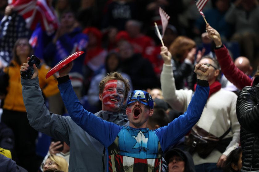 Хокей на лед, САЩ - Словакия