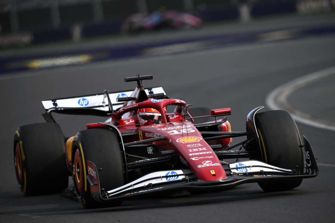 шарл льоклер завъртя бързка обиколка втората свободна тренировка гран австралия