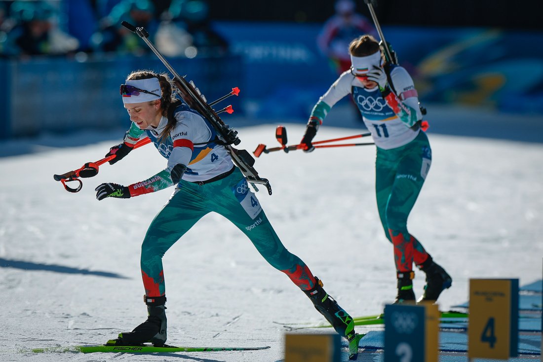 лора христова милена тодорова историческо участие масовия старт олимпиадата