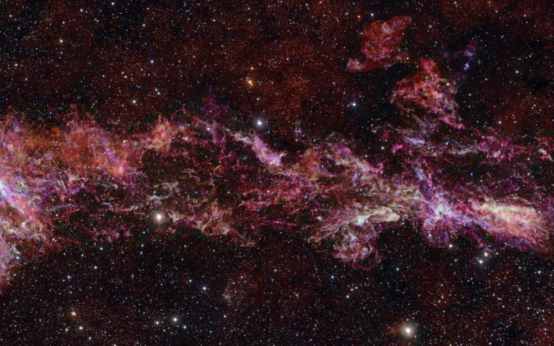 учени видяха първи път детайл централната част млечния път където раждат звезди