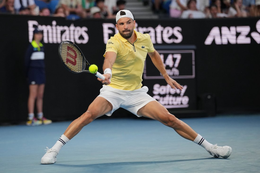 Григор Димитров прогресира с две позиции в световната ранглиста