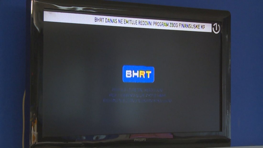 Заради липса на средства: Босна може да остане без национална телевизия