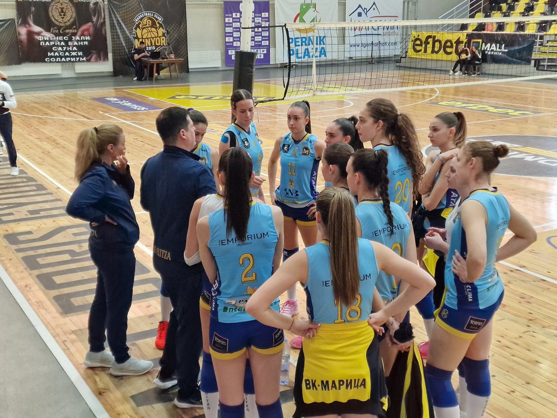 марица 2022 осъществи обрат цска женския волейболен шампионат
