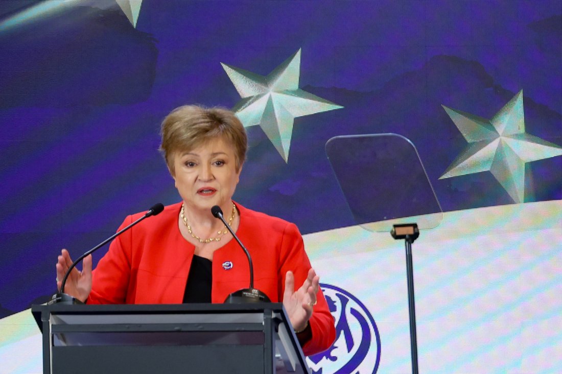 кристалина георгиева световната икономика отново подложена изпитание заради войната близкия изток