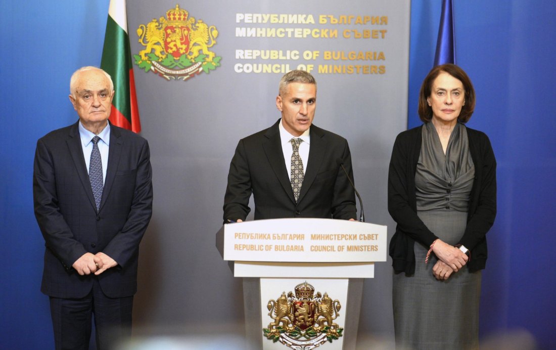 Премиерът Андрей Гюров след Съвета по сигурността: България не е застрашена от военните действия