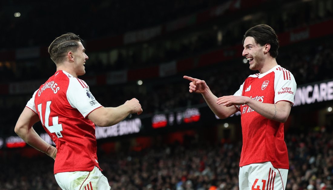 Деклан Райс и Виктор Гьокереш