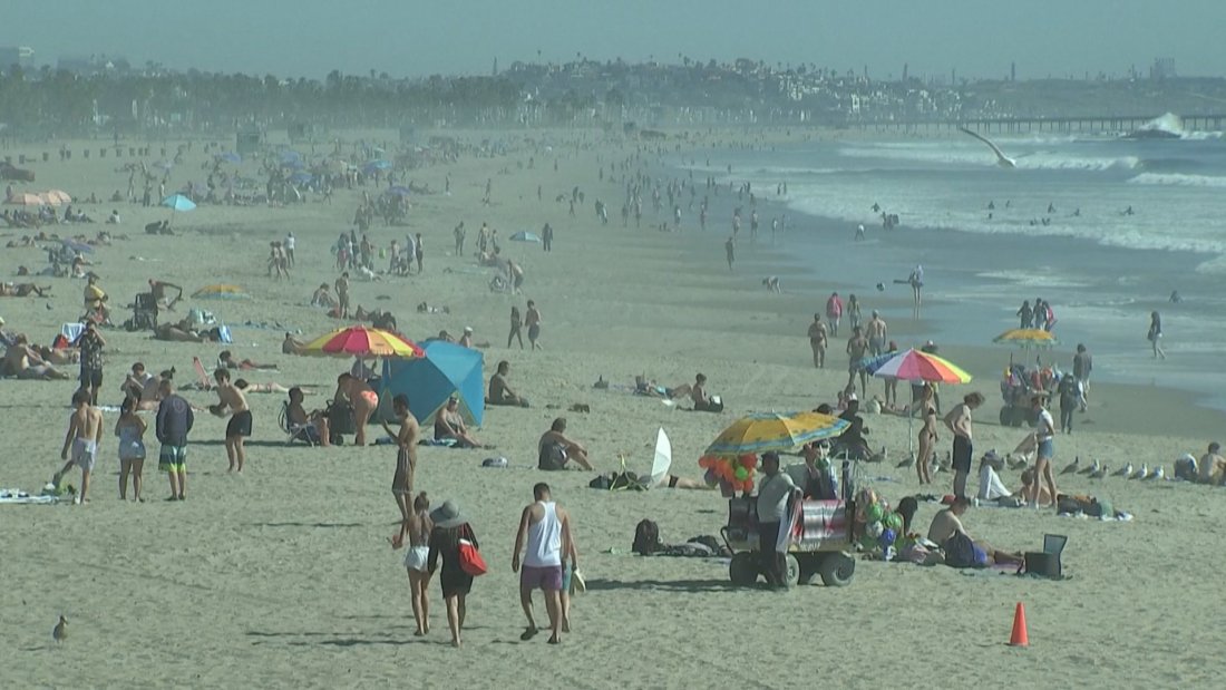 В Калифорния термометрите показаха до 35 градуса