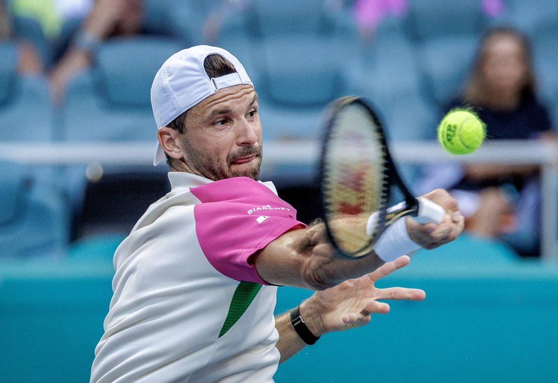 григор димитров спаси мачбол заслужи полуфиналите маями луд мач