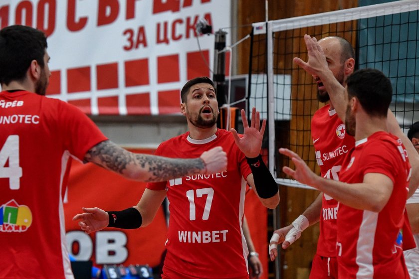 Левски и ЦСКА стартираха с победи в четвъртфиналите на НВЛ за мъже