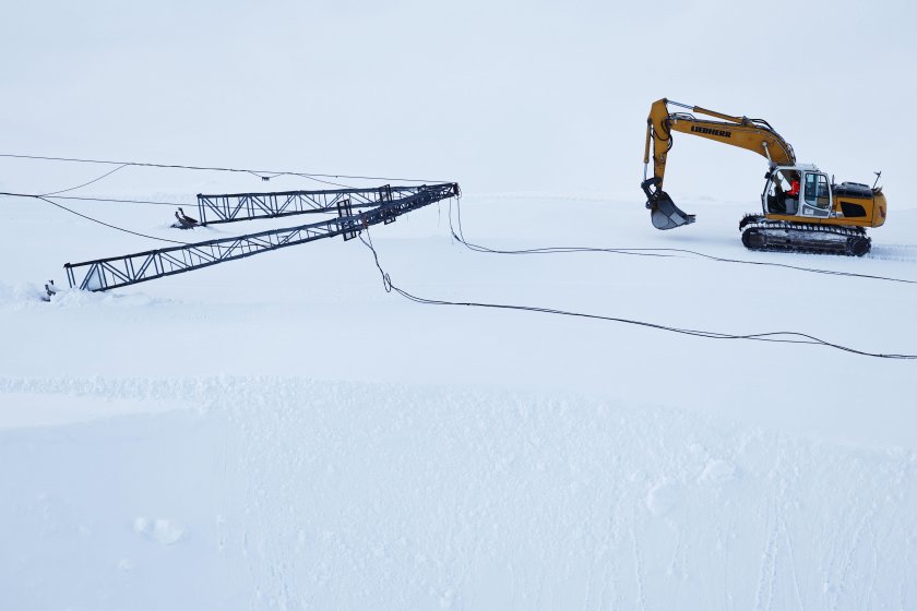 следите климатичните промени германия сбогува последния ски лифт ледник снимки