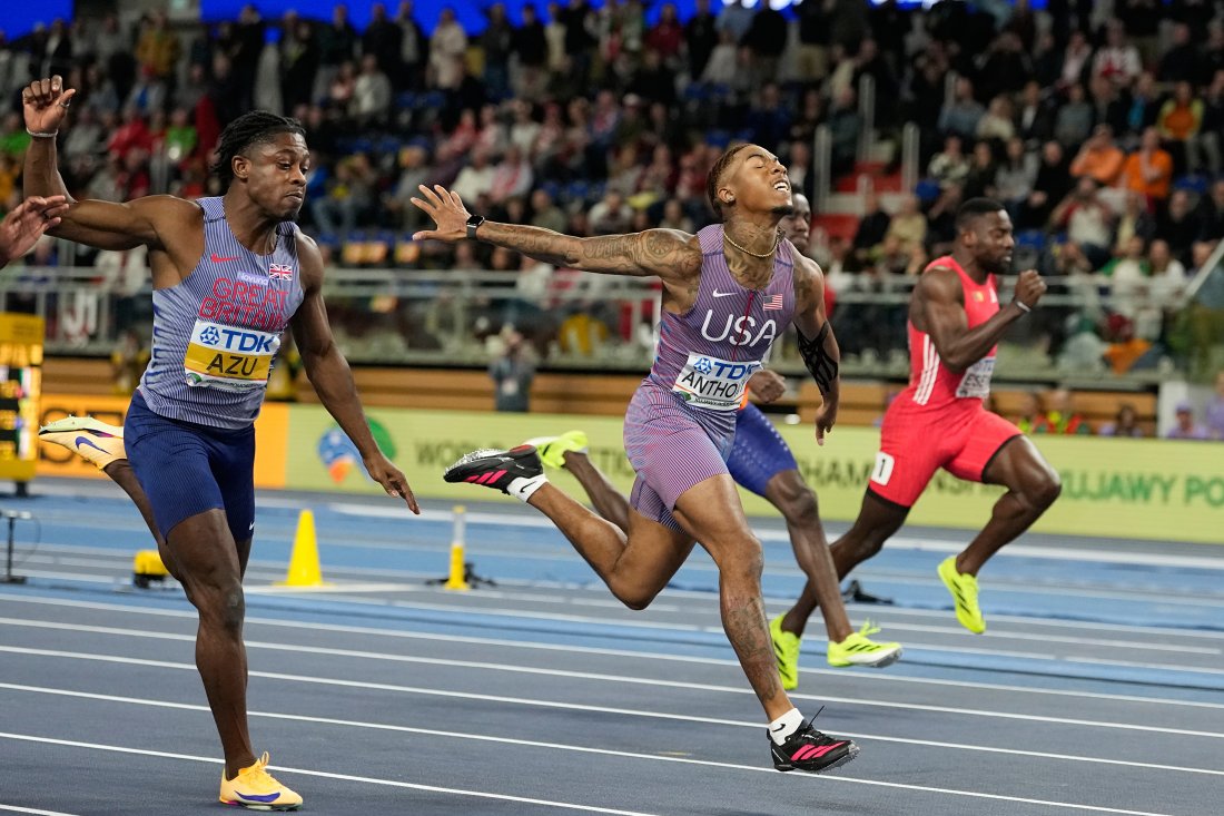 Джордан Антъни спечели титлата на 60 м. на световното по лека атлетика в зала