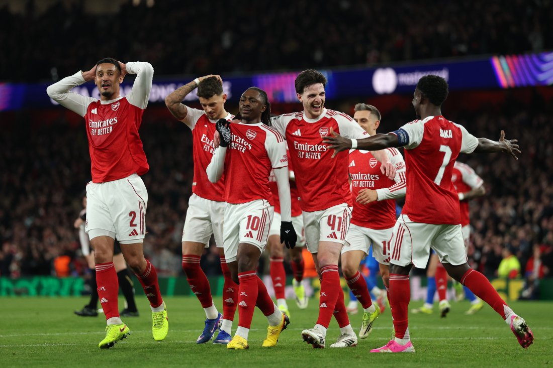Арсенал пречупи Леверкузен и продължава уверено към 1/4-финалите