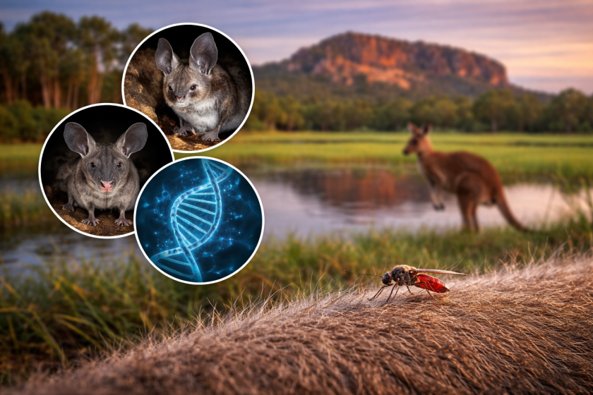 Комарите помагат на учените да откриват редки животни