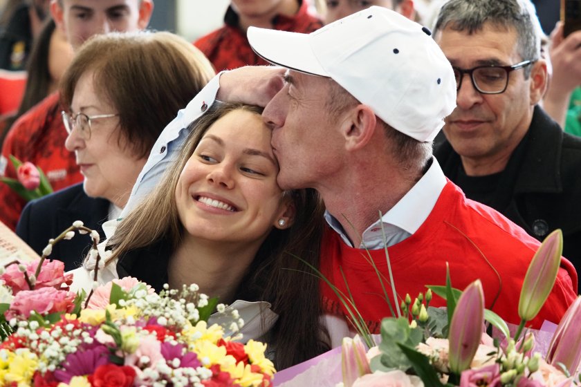 посрещане бронзовата олимпийска медалистка лора христова галерия
