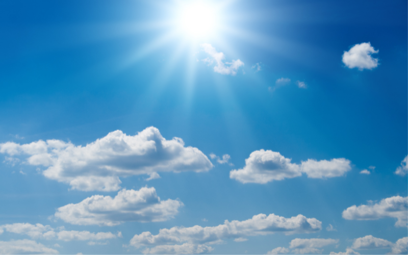 Очаква ни слънчево време с все по-високи максимални температури