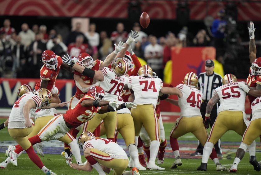 Супербоул LVIII Канзас Сити Чийфс Сан Франциско Фортинайнърс