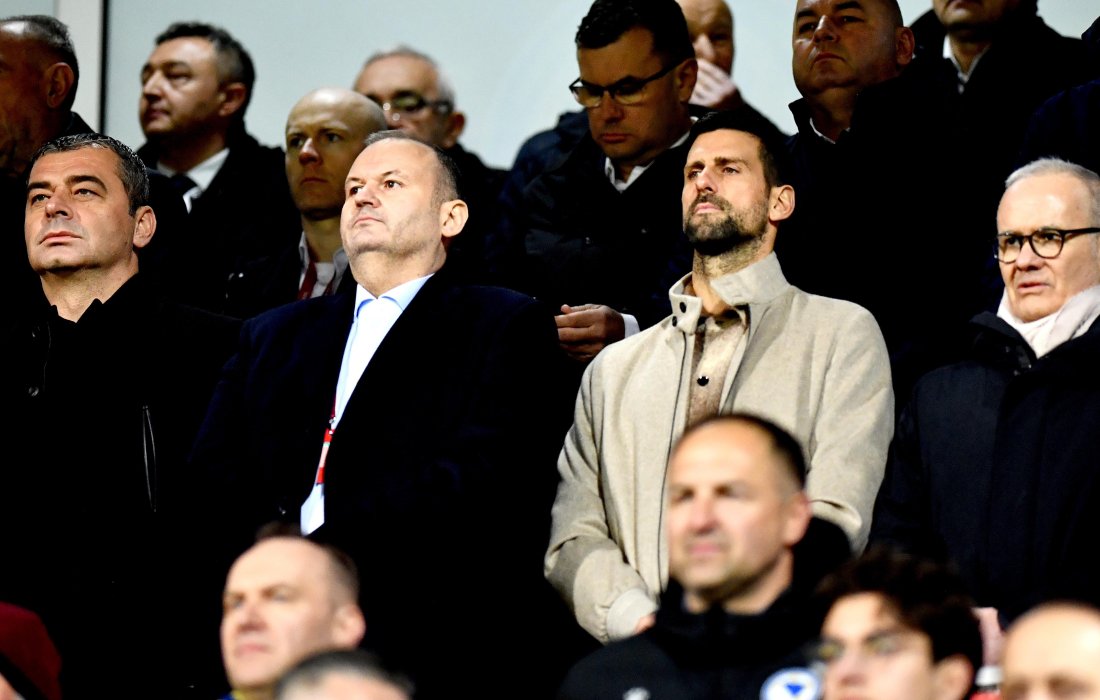 Новак Джокович изгледа на живо в Зеница триумфа на Босна и Херцеговина срещу Италия