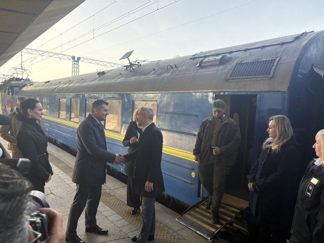 Андрей Гюров е на посещение в Украйна с правителствена делегация