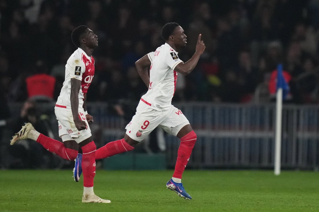 Монако преодоля и Олимпик Марсилия в Лига 1