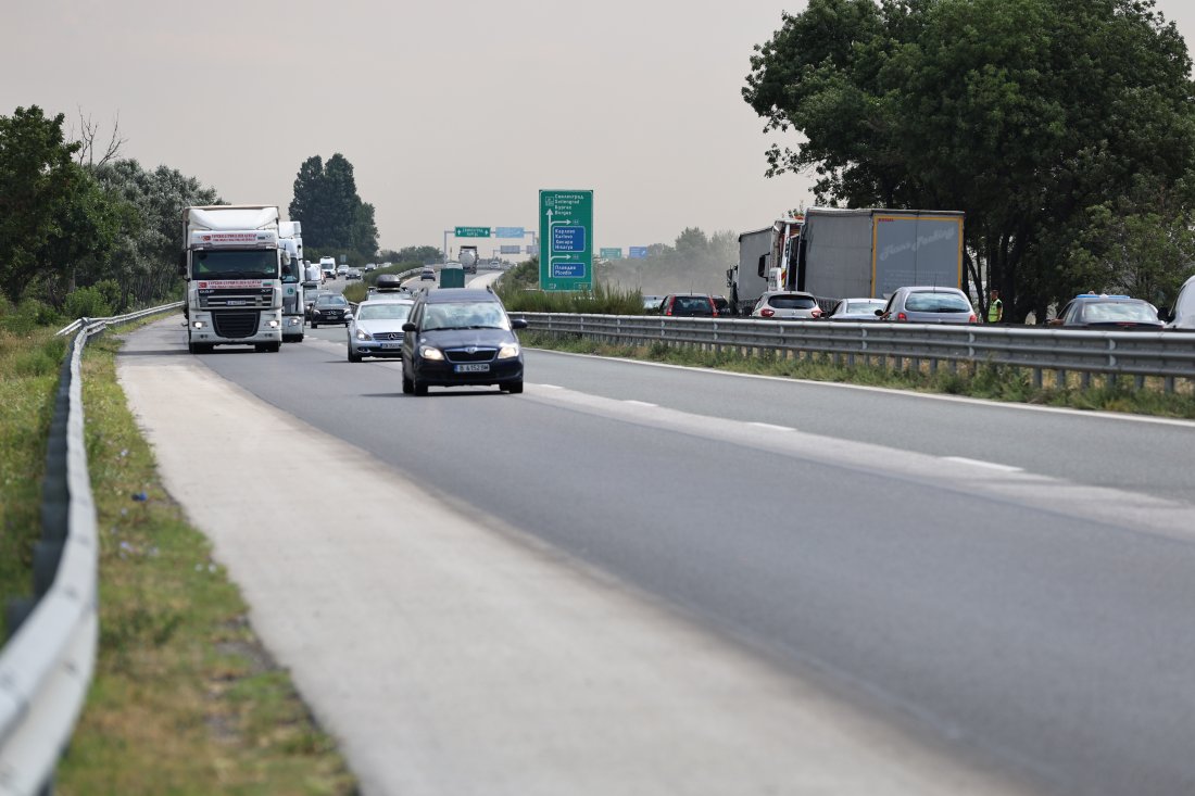 великден възстановяват движението бургас ремонтиран участък тракия