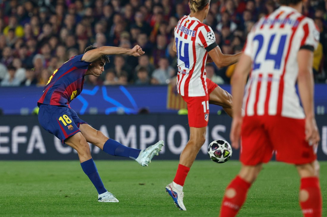 барселона притеснения защитник важния сблъсък атлетико мадрид европа