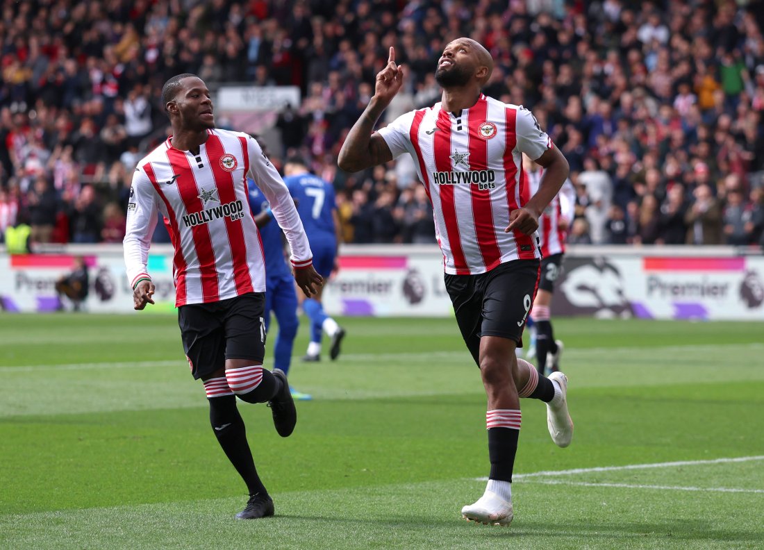 драма края лиши брентфорд победа въпреки головото шоу тиаго