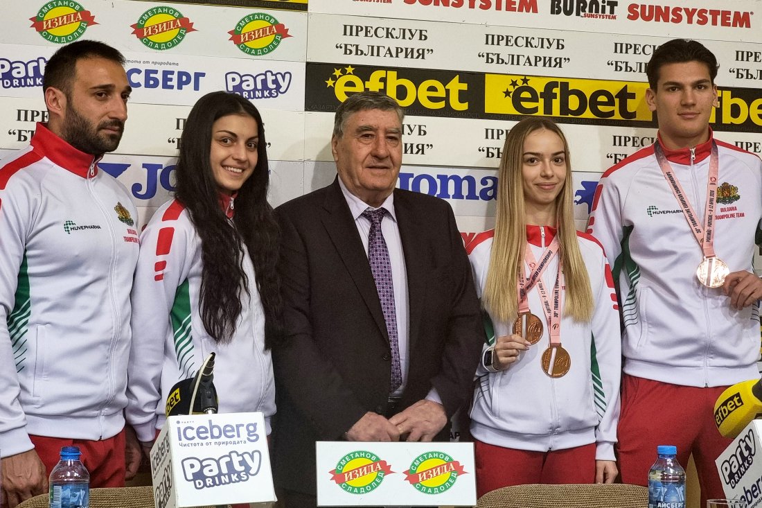 Лос Анджелис 2028 е голямата цел пред българския батут, София приема световното догодина