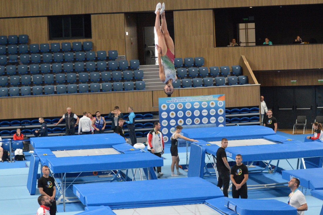 Христина Пенева спечели квота за Европейските игри в Истанбул 2028 в скоковете на батут