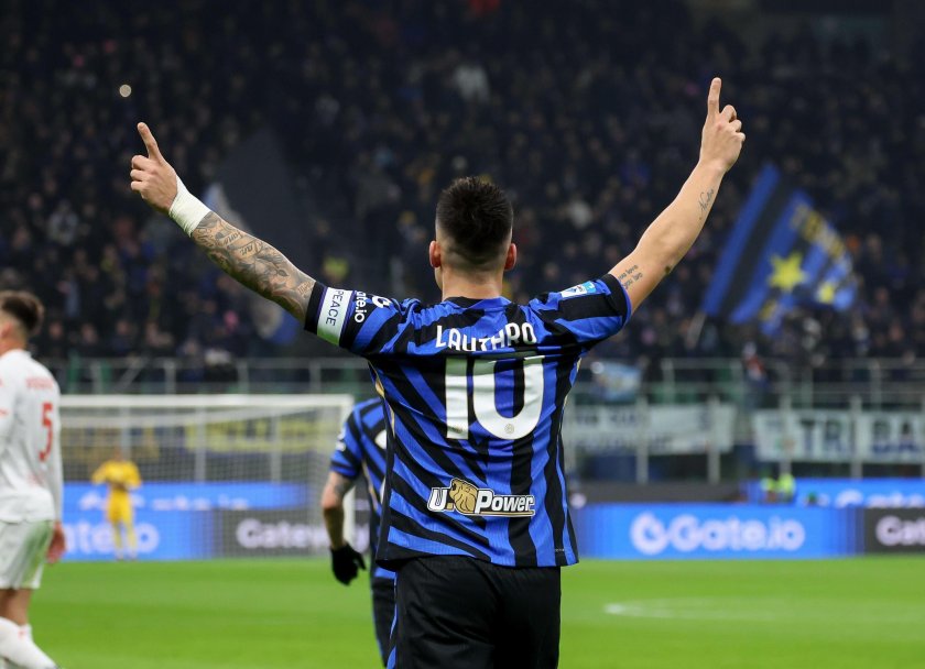 Интер - Фиорентина галерия Лаутаро Мартинес