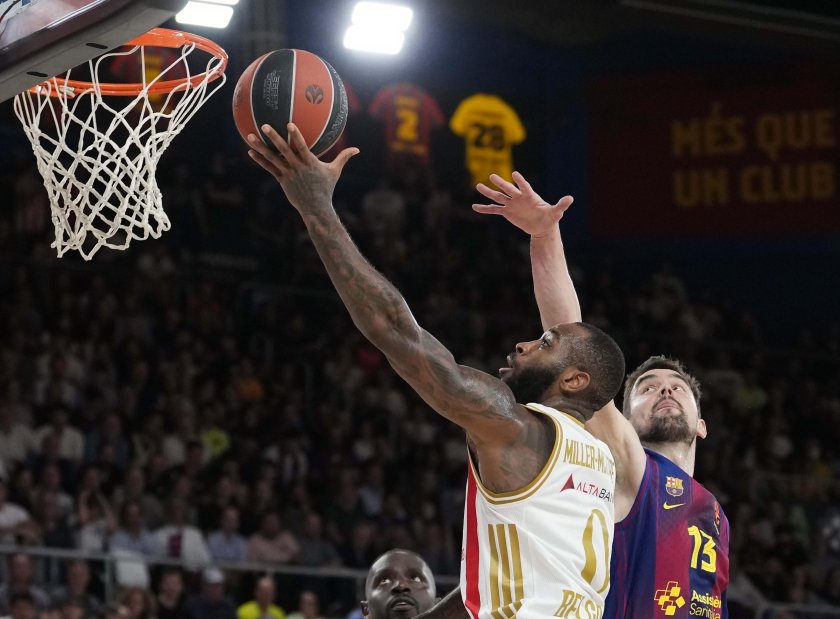 рекорд силен милър макинтайър спасиха цървена звезда отпадане евролигата видео