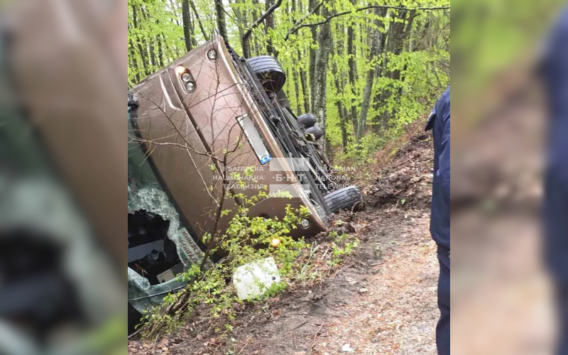 трагедия търново двама загинали ранени тежък инцидент автобус