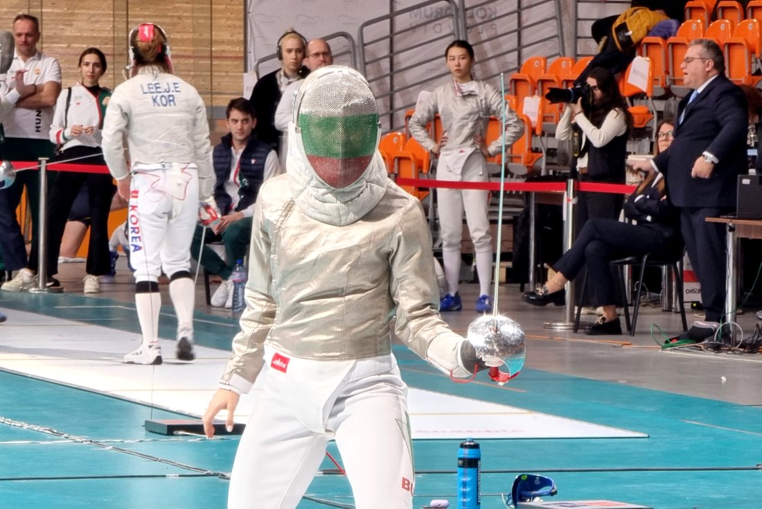 Йоана Илиева с 17-о място на Световната купа по фехтовка в Атина