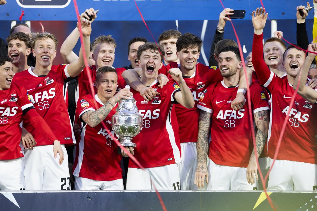 Аз Алкмаар триумфира с Купата на Нидерландия