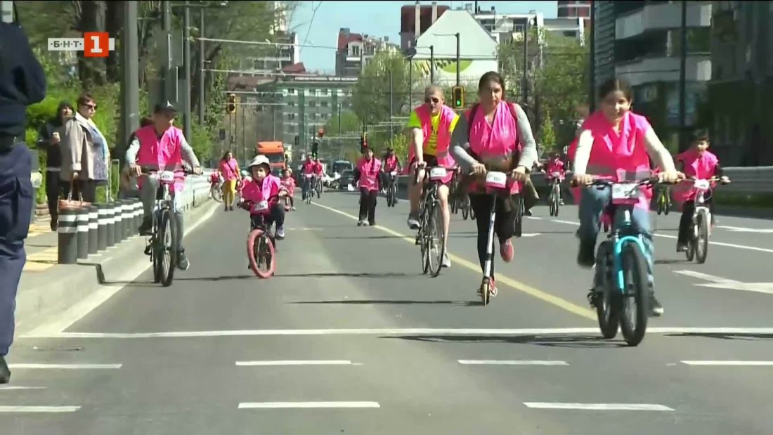 Над 500 участници се включиха във велошествие в София