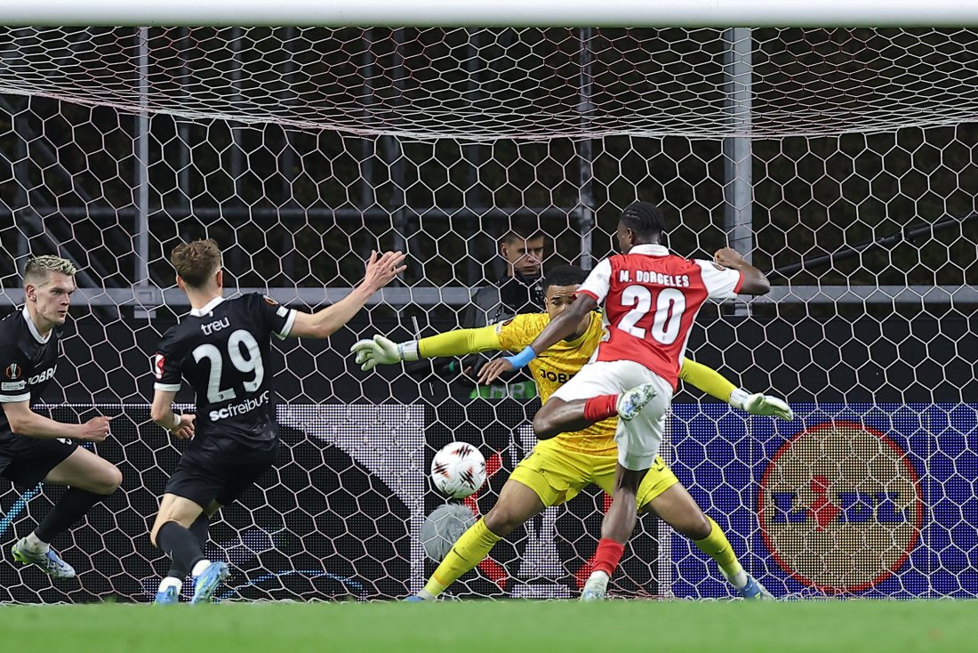 Брага удари Фрайбург в 92-ата минута и взе аванс преди реванша