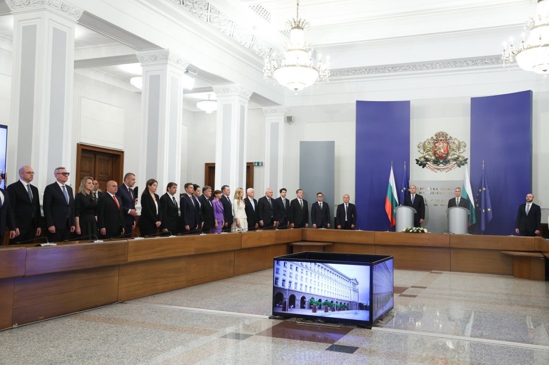 Церемония в Министерския съвет по приемане и предаване на властта