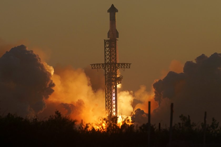 втори фалстарт изстрелването мегаракетата starship космоса