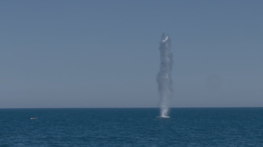 Военноморските сили унищожиха дрон край Кранево