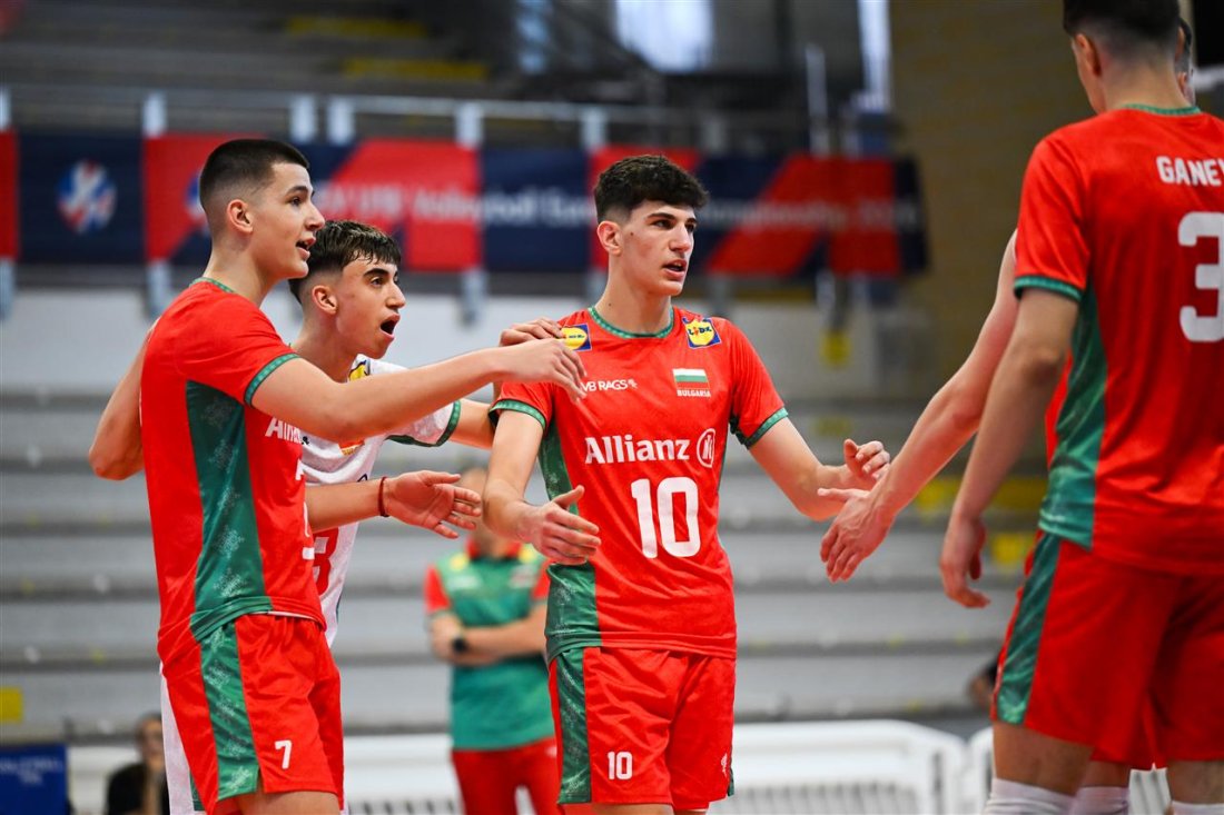 България U18 волейбол 2026 г.