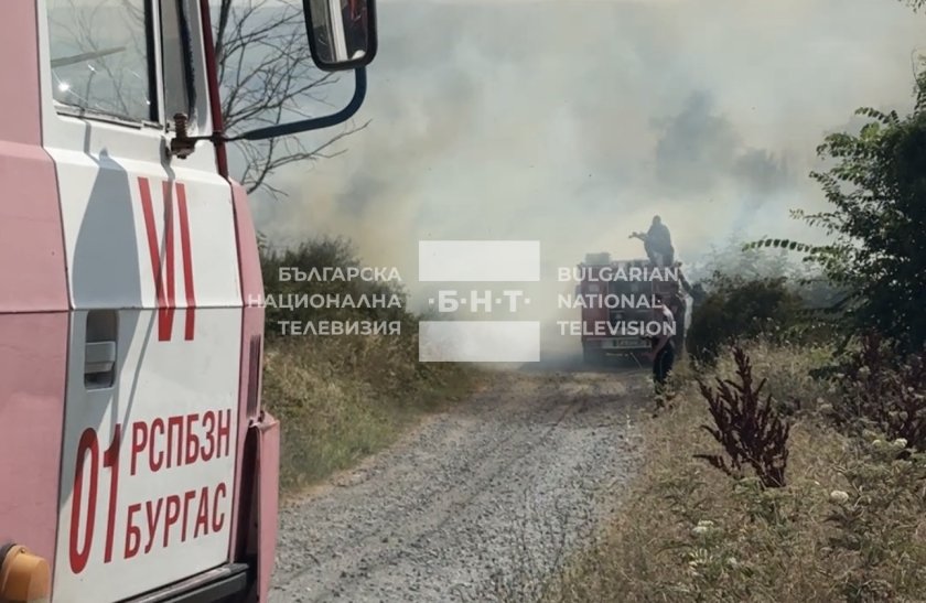пожар избухна слънчев бряг снимки