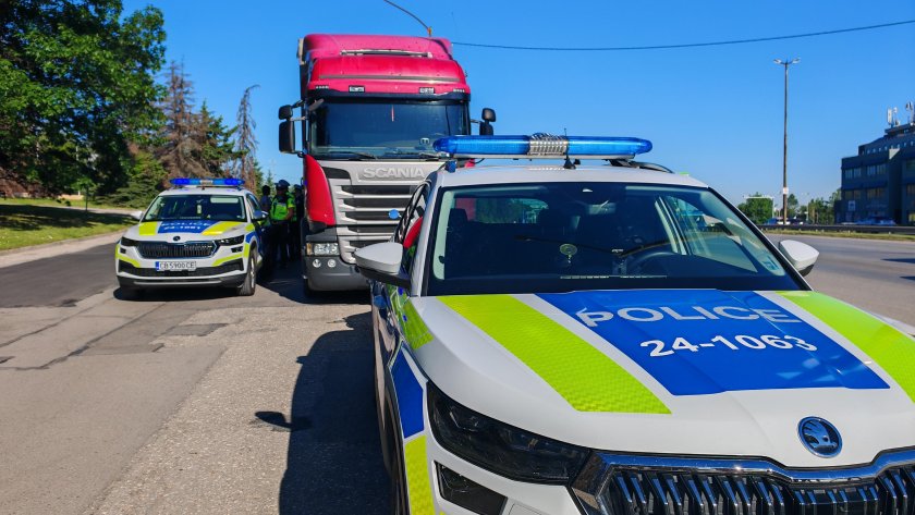 Резултати от проверките на Пътна полиция за товарния трафик