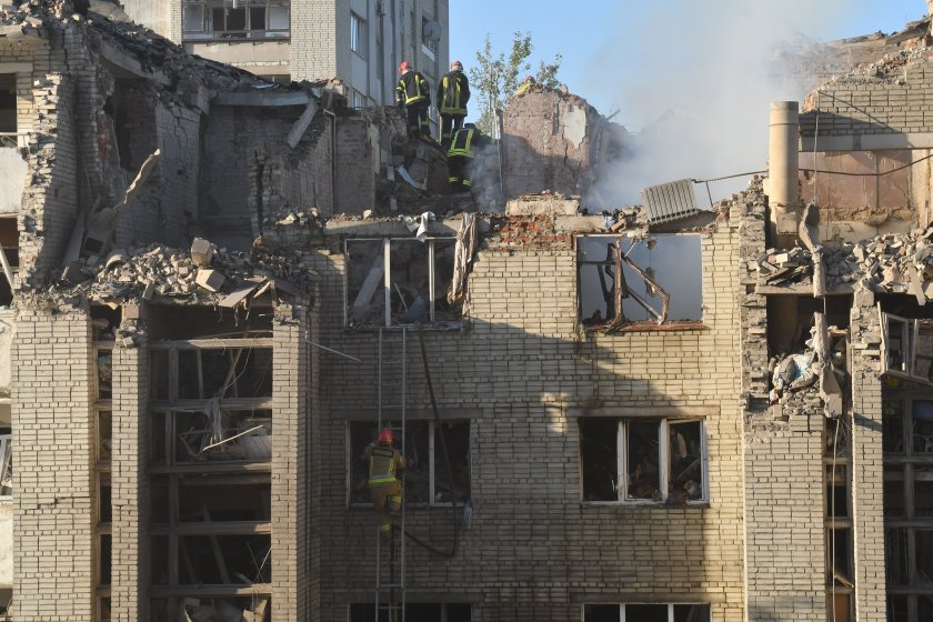 руски удари в Украйна