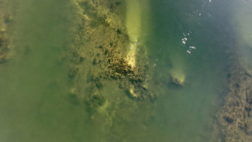 Останките на римския Константинов мост край село Гиген