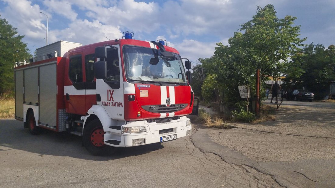 Два пожара бушуват в Стара Загора