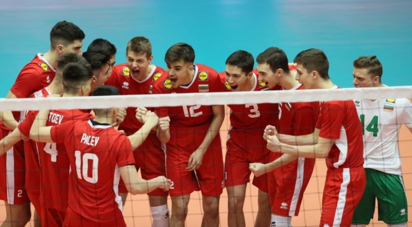 Българският национален отбор по волейбол за мъже до 20 г. изигра три контроли с Франция