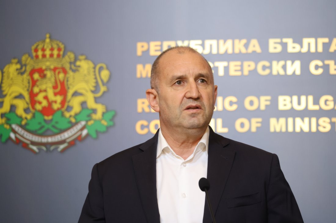 румен радев заседание съвета сигурността дрон нахлул българското въздушно пространство