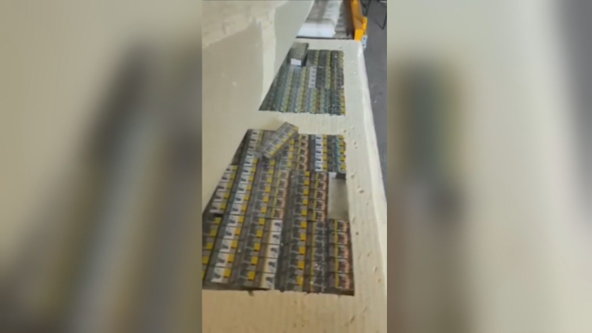 Задържани са 57 000 кутии цигари на ГКПП „Лесово“
