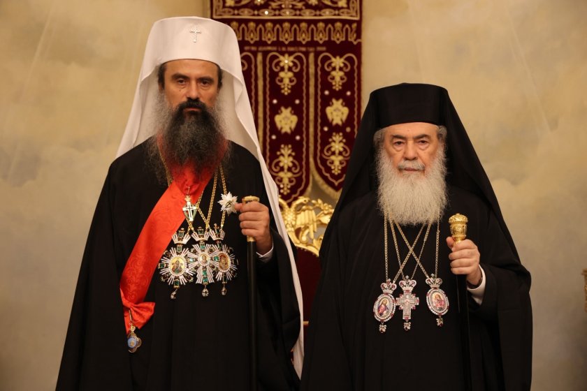 Започна мирното посещение на Българския патриарх Даниил в Йерусалимската патриаршия