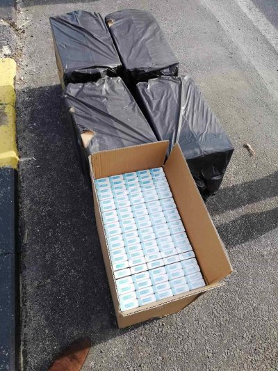 Хванаха контрабандни цигари при полицейска акция във Варненско