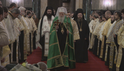 Патриарх Неофит отслужи благодарствен молебен по повод 150 години от учредяването на Българската екзархия